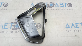 Front bumper grille left Audi E-Tron 19-23 chrome, Quattro, sand