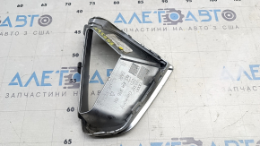 Right front bumper grille for Audi E-Tron 19-23, chrome, Quattro, sand