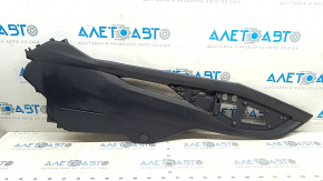 Right side center console trim for Audi E-Tron 19-23, black