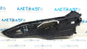 Right side center console trim for Audi E-Tron 19-23, black