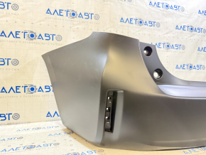 Rear bumper bare Toyota Prius V 12-17 without lip, without parking sensors