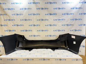 Rear bumper bare Toyota Prius V 12-17 without lip, without parking sensors