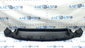 The front bumper upper absorber for Toyota Venza 21-24 has tears, broken guides, and is worn.