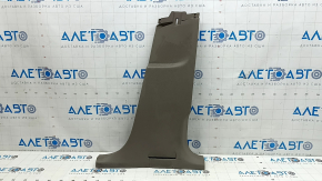 Lower right center pillar trim for VW Tiguan 2009-2011, brown