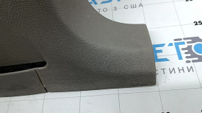 Lower right center pillar trim for VW Tiguan 2009-2011, brown