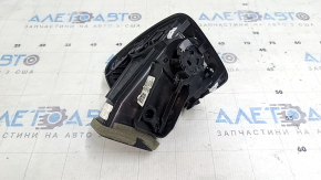 Left dashboard air vent deflector for Jeep Compass 17-21, gloss black, scratches