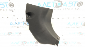 Right lower front pillar trim for Toyota Venza 21-24, black