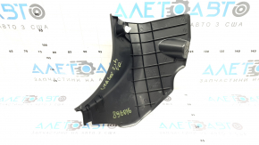 Right lower front pillar trim for Toyota Venza 21-24, black