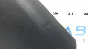 Door trim panel rear right Toyota Venza 21-22 LE, XLE black, leather, black, leather, dark gray trim, with handle