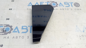 Front panel trim, center right, Audi E-Tron 19-23, gloss black, worn