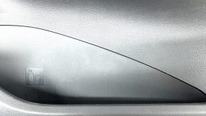 Front right door panel for Toyota Venza 2021-2022 XLE, Limited, black, leather, dark gray trim, with handle, without backlight, scratches, needs cleaning