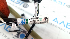 Toyota Venza 21 rear left door wiring - keyless