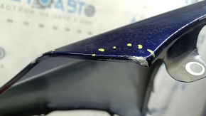 Front right fender Toyota Venza 21-24 blue 8x8, aluminum, dented