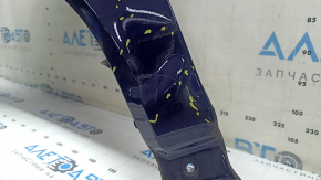 Front left fender Toyota Venza 21-24 blue 8x8, aluminum, dents, bumps