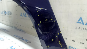 Front left fender Toyota Venza 21-24 blue 8x8, aluminum, dents, bumps