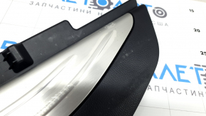 Right trunk lid for Toyota Venza 2014 Limited, XLE, black, chrome, film-wrapped, worn plastic