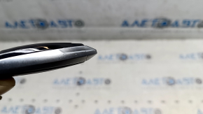 Smart key for Audi Q8 e-tron 2019 - 4 buttons, glossy black, worn