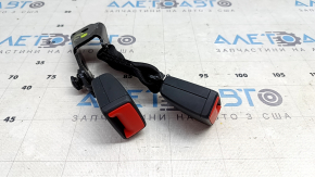 Rear left seat belt latches for Audi E-Tron 19-23 black