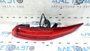 Left outer wing light for Toyota Venza 21-24: broken mount, cracked housing, scratches