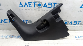 Lower left front pillar trim for Audi E-Tron 19-23, black, scratches