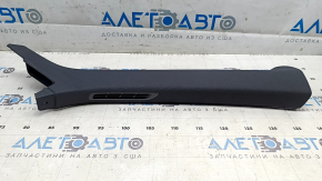 Upper right front pillar trim for Audi E-Tron 19-23, gray, under the tweeter