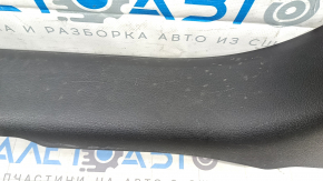Audi E-Tron 19-23 black inner right door sill trim, scuffed