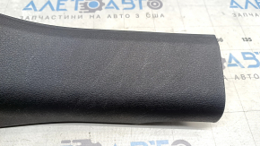 Audi E-Tron 19-23 black inner right door sill trim, scuffed