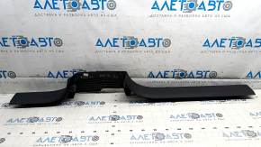 Audi E-Tron 19-23 black inner right door sill trim, scuffed