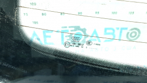 Audi A6 C8 rear window 19-24 scratched, non-factory tinted