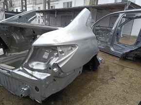 Quarter wing rear right Toyota Camry v55 15-17 usa, silver 1J9, on the body, dent