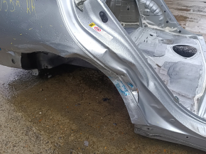 Quarter wing rear right Toyota Camry v55 15-17 usa, silver 1J9, on the body, dent