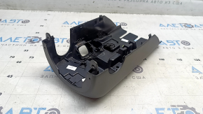 The steering column frame, lower part of the Audi E-Tron 19-23, black, scratches