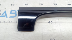 Front panel trim above the steering column of the Audi E-Tron 19-23, glossy black, minor scratches