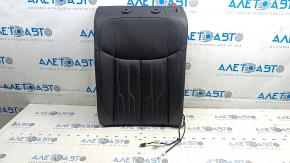 Left rear seat backrest for Audi E-Tron 19-23, dark gray leather
