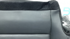 Toyota Venza 21-24 passenger seat cushion upholstery, black leather, heated, cleanable