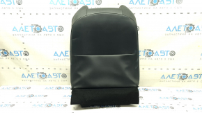 Toyota Venza 21-24 passenger seat back upholstery, black leather, heated, ready to clean