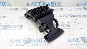 Rear center console cup holders Hyundai Elantra AD 17-20 black