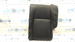 Left rear seat back for Toyota Venza 21-24, black leather, XLE, dented leather