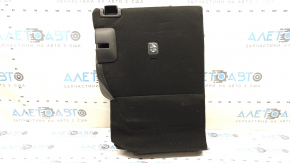 Left rear seat back for Toyota Venza 21-24, black leather, XLE, dented leather