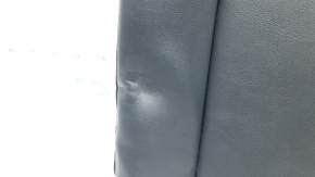 Left rear seat back for Toyota Venza 21-24, black leather, XLE, dented leather