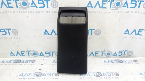 Rear center console trim Hyundai Elantra AD 17-20 black, under cup holders, scratches,