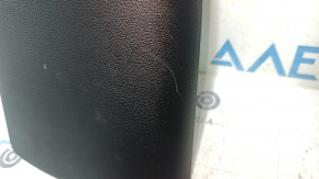 Rear center console trim Hyundai Elantra AD 17-20 black, under cup holders, scratches,
