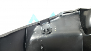 Lower left rear pillar trim for Toyota Venza 21-24, black, scratches, broken fasteners, dented