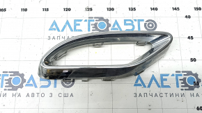 Left exhaust trim for Mercedes A-class V177 19-22 chrome