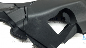 Toyota Venza 21-24 black lower right rear pillar trim, scratches, broken fasteners, abrasions, dented