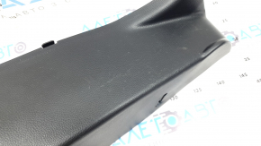 Toyota Venza 21-24 black lower right rear pillar trim, scratches, broken fasteners, abrasions, dented