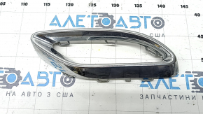 Right muffler trim for Mercedes A-class V177 19-22 chrome