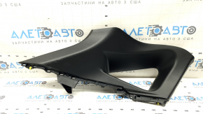 Left rear pillar trim for Toyota Venza 21-24, black, worn