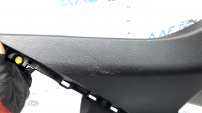 Left rear pillar trim for Toyota Venza 21-24, black, worn