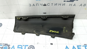Right rear bumper lip Mercedes A-class V177 19-22 structure, AMG pack, crack in fastening